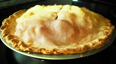 The pie is big enough for all peoples. It is time for those of us who are white to  respond affirmatively to the divine encouragement to let go of our control of the pie, of our privilege, so that all might live in safety and security. Photo by Tim Graves